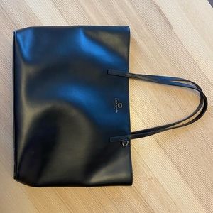 Kate Spade black tote bag
